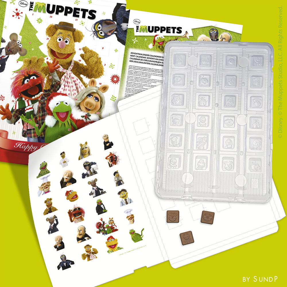 The Muppets, die Innenform des Adventskalenders